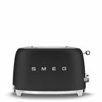 SMEG 2-Slice Electric Toaster (Black Matte)