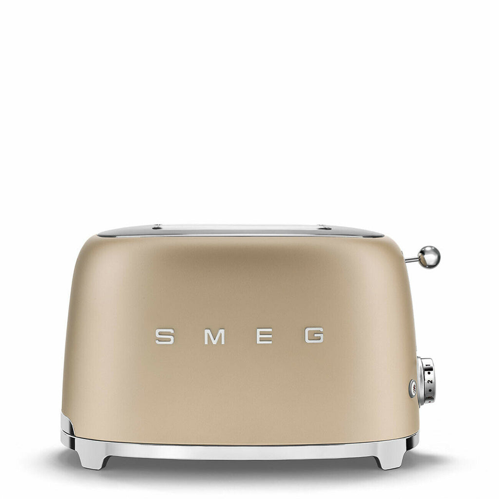 SMEG 2-Slice Electric Toaster (Champagne Matte)