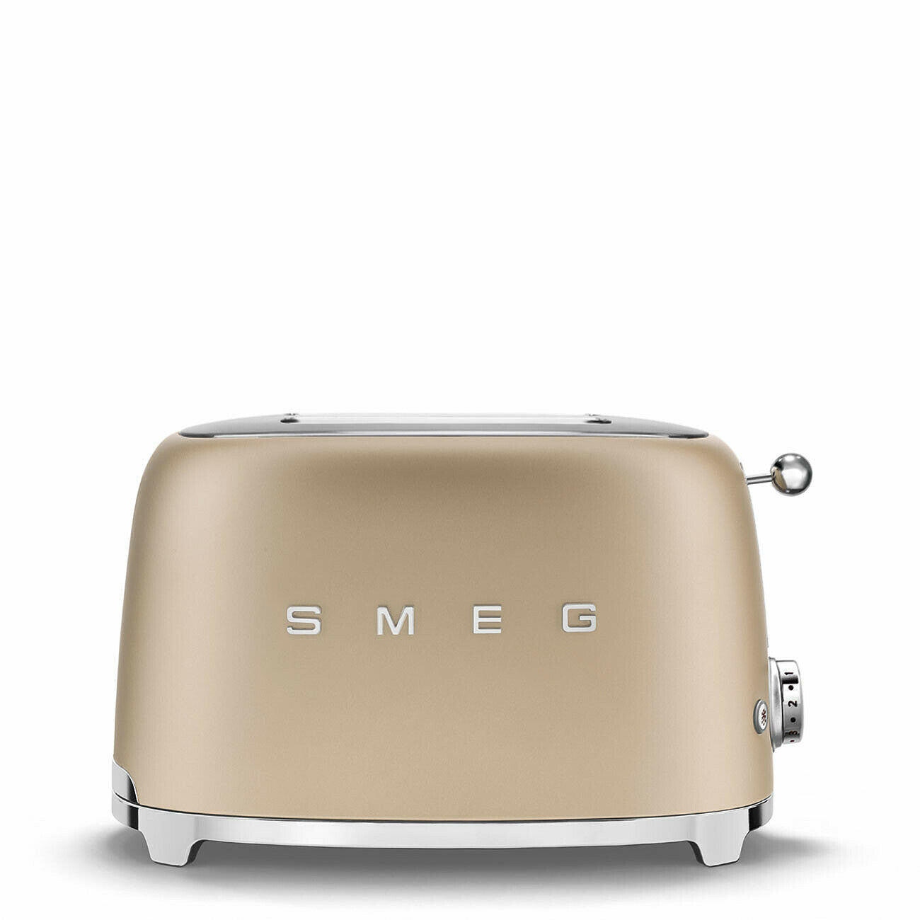 SMEG 2-Slice Electric Toaster (Champagne Matte)