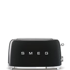 SMEG 4-Slice 2 Long Slots Electric Toaster (Black)