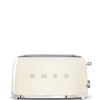 SMEG 4-Slice 2 Long Slots Electric Toaster (Cream)