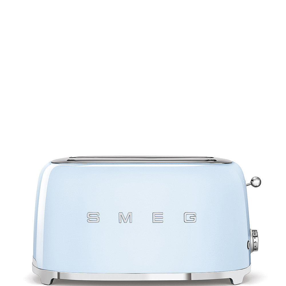 SMEG 4-Slice 2 Long Slots Electric Toaster (Pastel Blue)