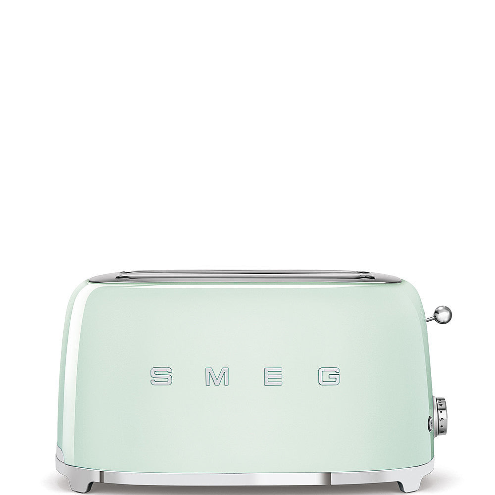 SMEG 4-Slice 2 Long Slots Electric Toaster (Pastel Green)