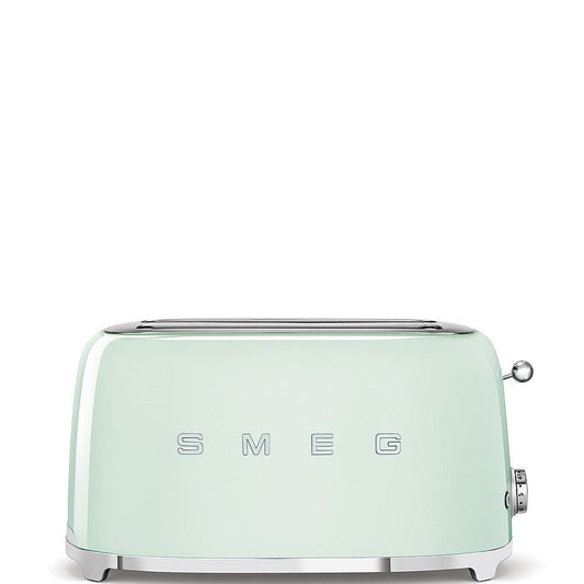 4-Slice Long Slot Toaster  - Pastel green