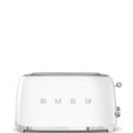SMEG 4-Slice 2 Long Slots Electric Toaster (White)