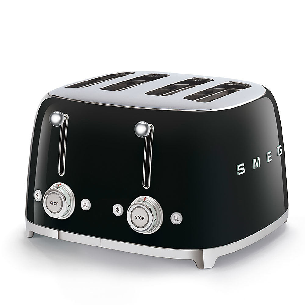 SMEG 4-Slice Electric Toaster (Black)