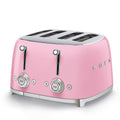 SMEG 4-Slice Electric Toaster (Pink)