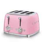 SMEG 4-Slice Electric Toaster (Pink)