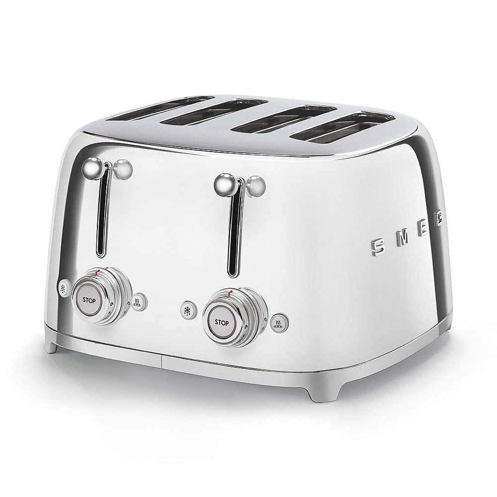 SMEG 4-Slice Electric Toaster (Stainless Steel)